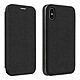 Avizar Etui folio Noir Porte-Carte pour Apple iPhone X , Apple iPhone XS Etui folio Noir avec porte-carte Apple iPhone X , Apple iPhone XS