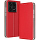 Avizar Étui pour Xiaomi 14T Clapet Magnétique Porte-carte Rouge Étui conçu pour protéger efficacement votre Xiaomi 14T tout en accentuant son look