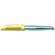 STABILO Stylo plume Flow COSMETIC, bleu métallisé/jaune Stylo plume