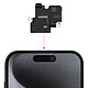 Avis Clappio Haut-parleur interne pour Apple iPhone 15 Pro Écouteur de remplacement Noir