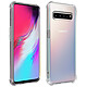 Avizar Coque Samsung Galaxy S10 5G Flexible Antichoc Coins Bumper Transparent Coque de protection spécialement conçue pour Samsung Galaxy S10 5G.