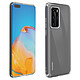 Avizar Coque Huawei P40 Silicone Flexible Résistant Ultra fine Transparent - Coque de protection spécialement conçue pour le Huawei P40