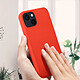 Acheter Avizar Coque iPhone 13 Silicone Semi-rigide Finition Soft-touch corail