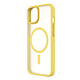 Acheter QDOS Coque pour iPhone 14 Hybrid Soft avec Snap Compatible MagSafe Jaune