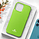 Avis Mercury Coque pour iPhone 13 Pro Max Silicone Gel Flexible Effet Brillant  Vert