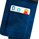 Avizar Étui pour Samsung Galaxy Z Flip 5 Clapet Vertical Porte-Carte Anti-RFID  Bleu Nuit pas cher