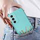 Avizar Coque pour Samsung Galaxy A34 5G Silicone Semi-rigide Finition Douce au Toucher Fine  Turquoise pas cher