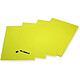 Avis AGIPA Paquet de 50 affiches 40 x 60 cm Jaune FLuo