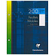 CLAIREFONTAINE Paquet de 100 Feuillets Mobiles 17x22 cm 90g 200 Pages Q.5x5 Copies simples ou Feuillets mobiles