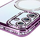 Avis Avizar Coque Diamant pour Samsung Galaxy A25 MagSafe Contour Strass Violet