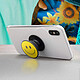 Acheter Popsockets PopGrip Smartphone Maintien et Support Vidéo Design smiley Jaune