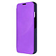 Avizar Étui Clear View pour Samsung Galaxy A54 5G Clapet Miroir Fonction Support  Violet foncé - Protection en polycarbonate violet foncé, collection Mirror Cover, avec clapet Clear View spécialement conçu pour votre Samsung Galaxy A54 5G