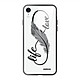 Evetane Coque en verre trempé iPhone Xr Love Life Coque en verre trempé iPhone Xr Love Life Ecriture Tendance et Design