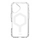 UAG Coque de Protection pour iPhone 16 Plyo MagSafe Transparent Conçue pour absorber efficacement les chocs et testée avec les normes militaires