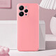 Avis Avizar Coque pour Xiaomi Redmi 12 Silicone Semi-rigide Soft Touch  Rose pale