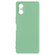 Avizar Coque pour Sony Xperia 5 V Silicone Semi-rigide Finition Soft-touch avec Dragonne  Vert - Une coque de protection spécialement conçue pour votre Sony Xperia 5 V