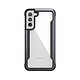 Raptic Coque pour Samsung Galaxy S22 Plus Shield Pro Noir Dos transparent montrant le design de votre Smartphone