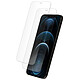 Myway Pack 2 Verre Trempé pour iPhone 12/12 PRO Plat Anti-rayures Transparent Résistant aux chocs et aux rayures