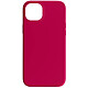 Avizar Coque pour iPhone 15 Plus Silicone Semi-rigide Finition Douce au Toucher Fine  Fuchsia - Coque de protection fuchsia, collection Fast Cover, spécialement conçue pour votre iPhone 15 Plus