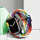 Acheter Avizar Bracelet pour Apple Watch 41mm et 40mm et 38 mm Nylon Tressé Ajustable par Boucle Métallique  arc-en-ciel