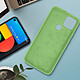 Acheter Avizar Coque Google Pixel 4A 5G Silicone Semi-rigide Finition Soft Touch vert