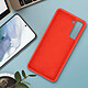 Acheter Avizar Coque Samsung Galaxy S21 Plus Silicone Gel Souple Finition Soft Touch Rouge