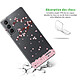 Avis Evetane Coque Samsung Galaxy S21 5G 360 intégrale transparente Motif Chute De Fleurs Tendance