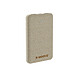 X-Moove Powerbank 5000mAh PowerEco en Fibre de Blé Beige Permet une recharge à la fois rapide et sécurisée de vos appareils