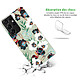 Avis LaCoqueFrançaise Coque Samsung Galaxy S21 Ultra 5G silicone transparente Motif Fleurs vert d'eau ultra resistant