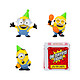 Moi, moche et méchant - Pack 4 figurines Party Bus 5 cm Pack de 4 figurines Moi, moche et méchant Party Bus 5 cm.