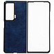 Avizar Coque pour Honor Magic Vs Aspect Cuir Rigide Design Fin  Bleu Coque de protection conçue spécifiquement pour le Honor Magic Vs