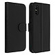 Avizar Étui Xiaomi Redmi 9A Housse Protection avec Porte-carte Support Vidéo Noir - Protection intégrale préservant efficacement des chocs et rayures du quotidien