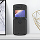 Acheter Avizar Coque Motorola Razr 5G Rigide Conception en 2 parties Aspect cuir vieilli noir