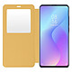 Acheter Avizar Housse Xiaomi Mi 9T Étui Fenêtre d'affichage Protection Intégrale Or