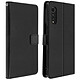 Avizar Étui LG Velvet Housse Portefeuille Support Vidéo Vintage Dragonne Noir Un étui folio de protection spécialement conçu pour le LG Velvet