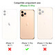 Avis Evetane Coque iPhone 11 Pro silicone transparente Motif Confettis De Coeur ultra resistant