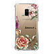 LaCoqueFrançaise Coque Samsung Galaxy A8 2018 anti-choc souple angles renforcés transparente Motif Amour en fleurs Coque Samsung Galaxy A8 2018 anti-choc souple angles renforcés transparente Amour en fleurs