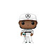 Formule 1 - Figurine POP! Lewis Hamilton avec casque 9 cm Figurine POP! Formule 1, modèle Lewis Hamilton avec casque 9 cm.