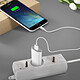 Avis Avizar Chargeur secteur USB + câble iPod iPad Iphone - blanc