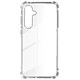 Avizar Coque pour Samsung Galaxy S23 FE Antichoc Souple  Transparent Coque en silicone souple avec bumper, série Classic Bump spécialement conçue pour Samsung Galaxy S23 FE