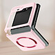 Avizar Coque MagSafe pour Samsung Galaxy Z Flip 5 Rigide Design Fin  Rose pas cher