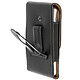 Acheter Avizar Etui Housse Ceinture à Rabat Vertical pour Smartphone 142x73x9 mm - Noir