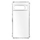 Avizar Coque pour Google Pixel 8 Pro Antichoc Souple  Transparent Coque en silicone souple avec bumper, série Classic Bump spécialement conçue pour Google Pixel 8 Pro