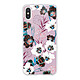 LaCoqueFrançaise Coque iPhone Xs Max silicone transparente Motif Fleurs parme ultra resistant Coque iPhone Xs Max silicone transparente Fleurs parme ultra resistant Protection housse Motif Ecriture Tendance