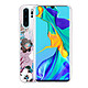 Avis LaCoqueFrançaise Coque Huawei P30 Pro/ P30 Pro New Edition silicone transparente Motif Fleurs parme ultra resistant