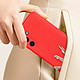 Avizar Coque pour Samsung Galaxy S24 Semi-rigide Mat Anti-traces Dragonne Rouge pas cher