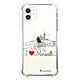 LaCoqueFrançaise Coque iPhone 11 anti-choc souple angles renforcés transparente Motif J'aime Marseille Coque iPhone 11 anti-choc souple angles renforcés transparente J'aime Marseille