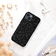 Acheter Avizar Coque iPhone 13 Design Paillettes Rigide Finition Relief Antidérapante Noir