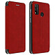 Avizar Étui Huawei P smart 2020 Simili-Cuir Clapet Porte-carte Support Vidéo rouge Housse de protection intégrale, spécialement conçue pour Huawei P smart 2020.