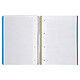 Avis LIDERPAPEL Cahier spirale A4 micro wonder 240 pages 90g 4 trous 5 bandes - Jaune x 24